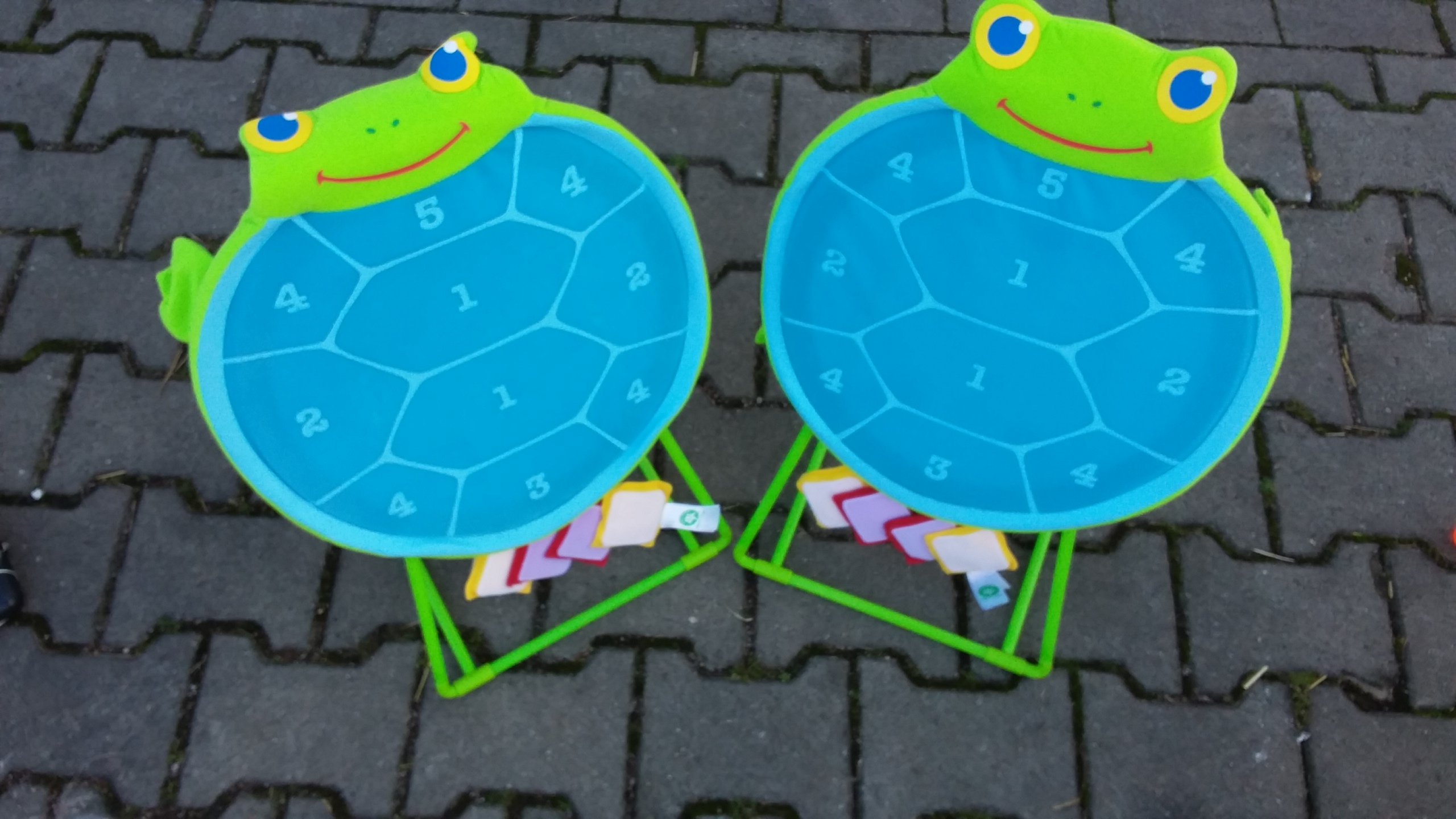 Frosch Punkte- Wurfscheibe
