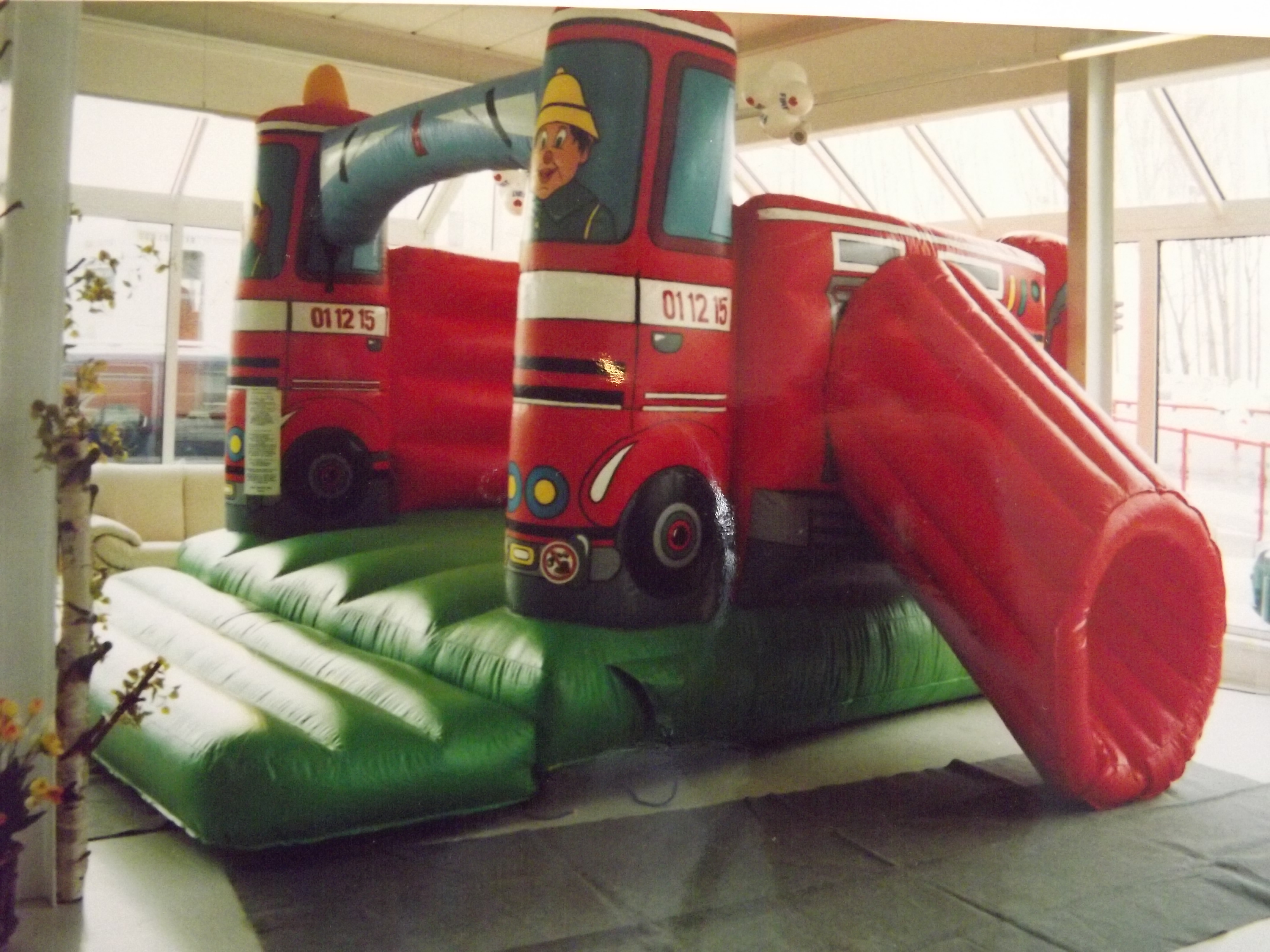 Feuerwehr mit Rutsche