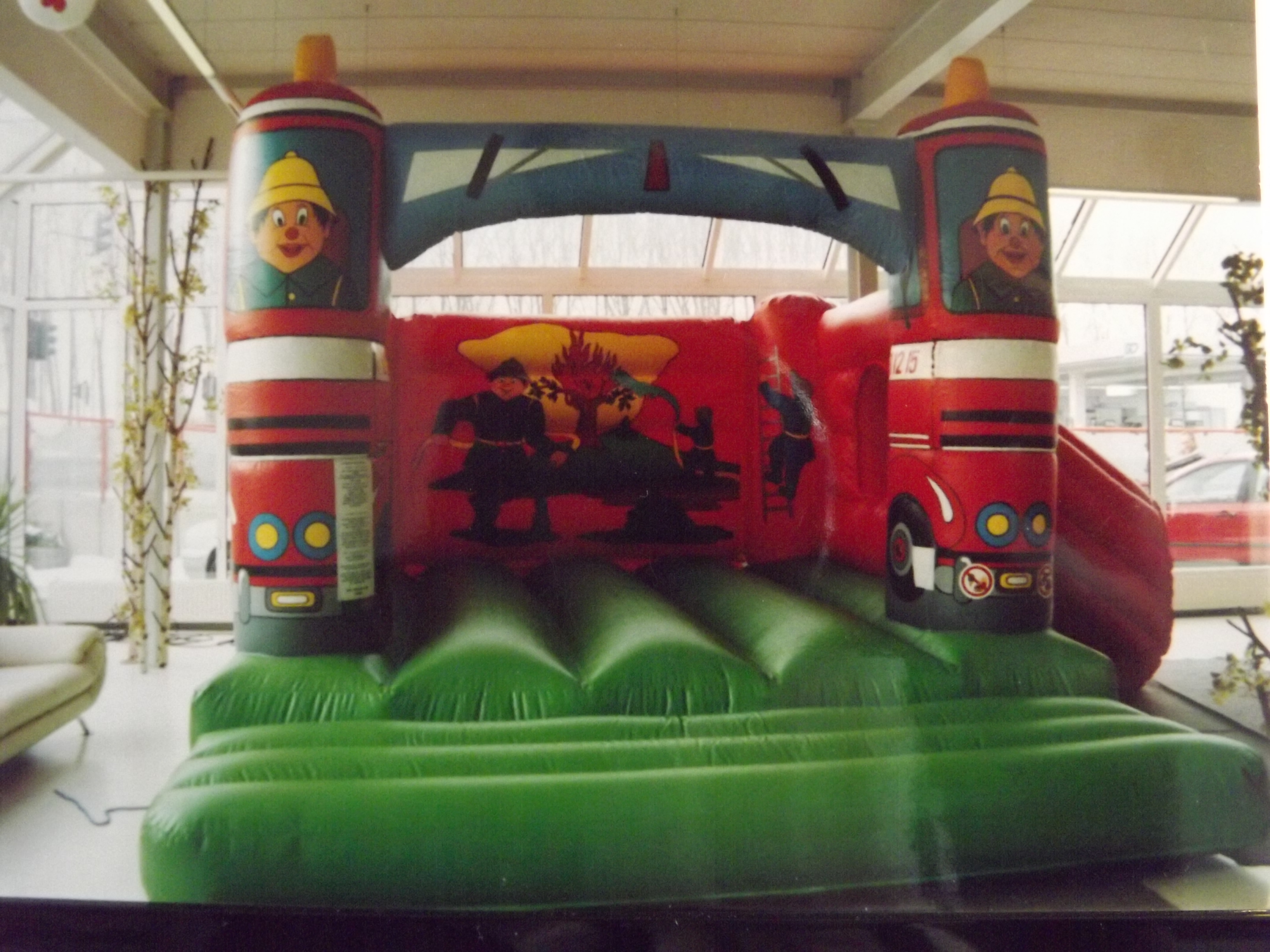 Feuerwehr mit Rutsche