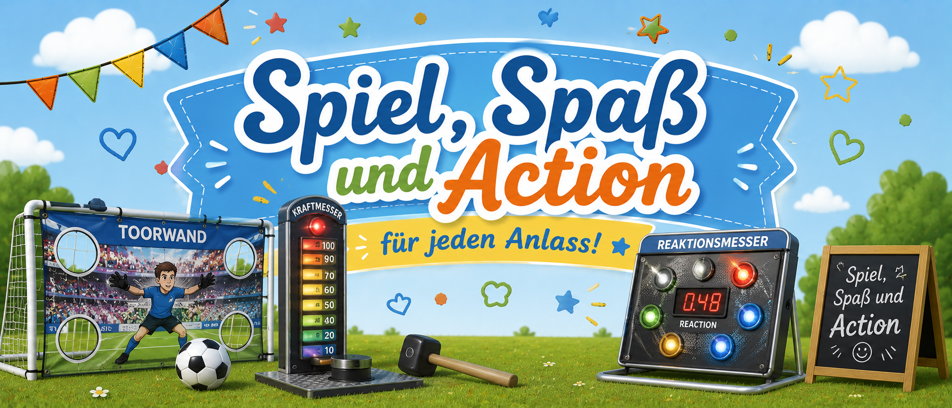 Spiel, Spaß und Action